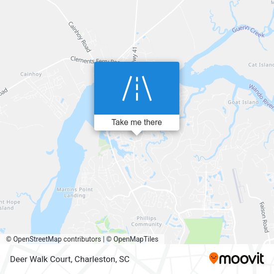 Deer Walk Court map