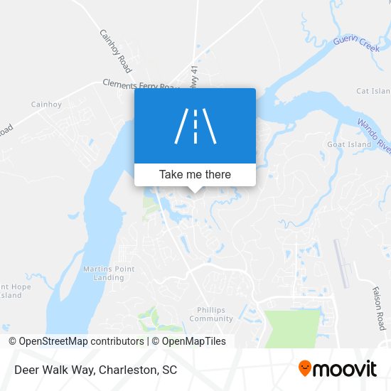 Mapa de Deer Walk Way