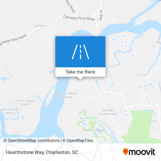 Hearthstone Way map
