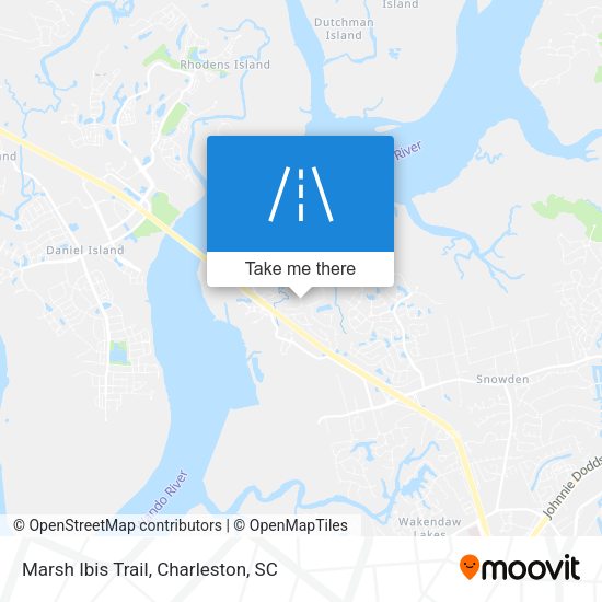 Marsh Ibis Trail map