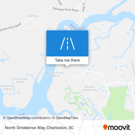 North Smokerise Way map