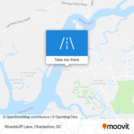 Mapa de Riverbluff Lane