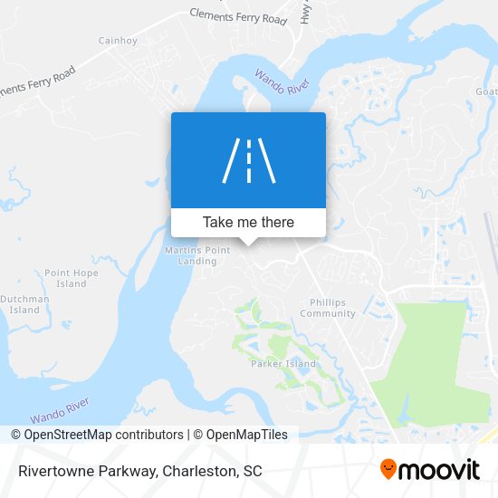 Rivertowne Parkway map