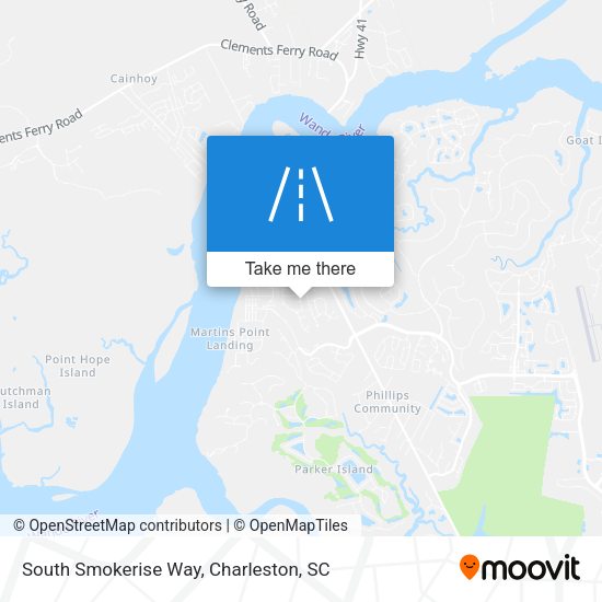 South Smokerise Way map