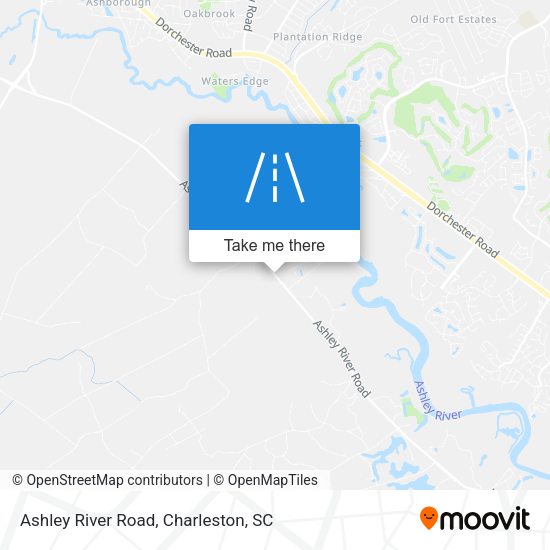 Mapa de Ashley River Road