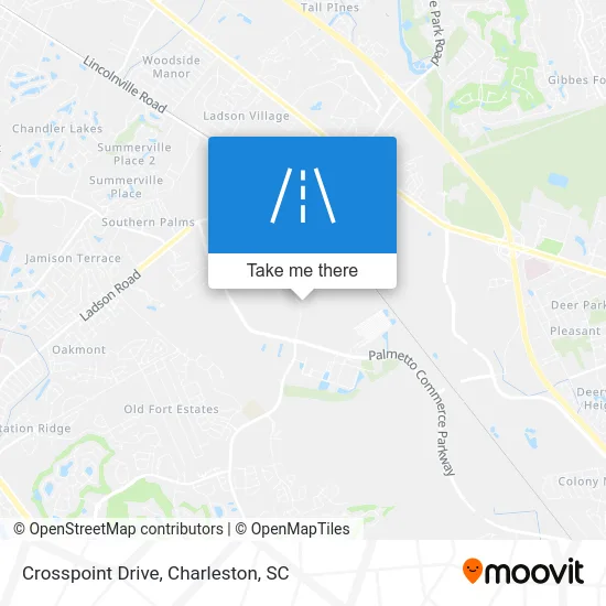 Crosspoint Drive map