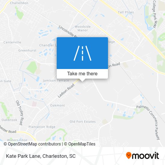 Mapa de Kate Park Lane