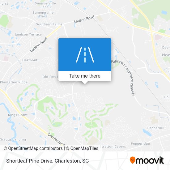 Mapa de Shortleaf Pine Drive