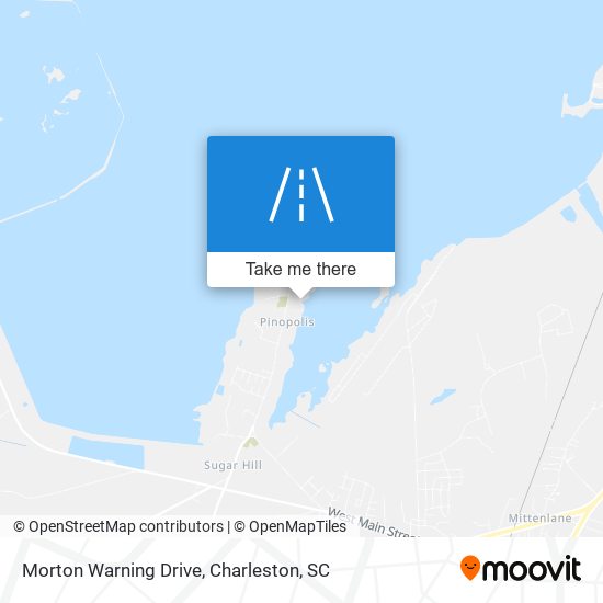 Morton Warning Drive map