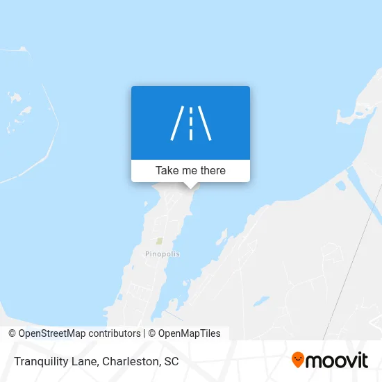 Tranquility Lane map