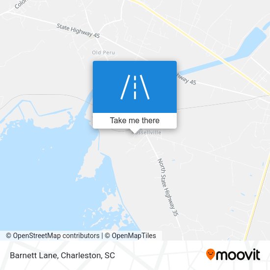 Mapa de Barnett Lane