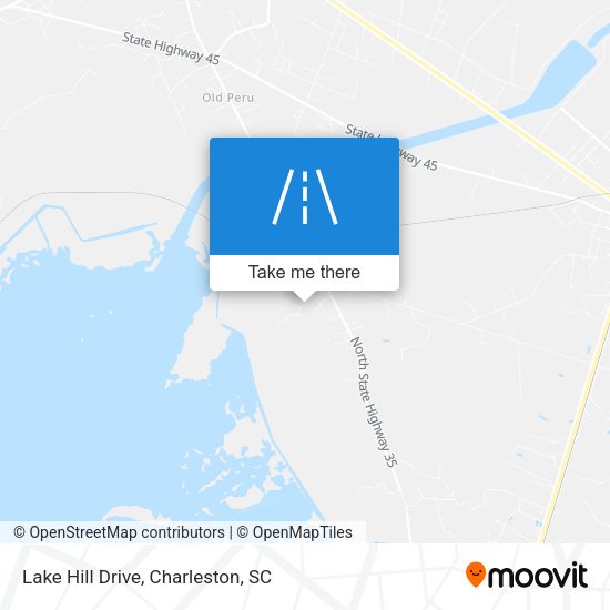 Mapa de Lake Hill Drive