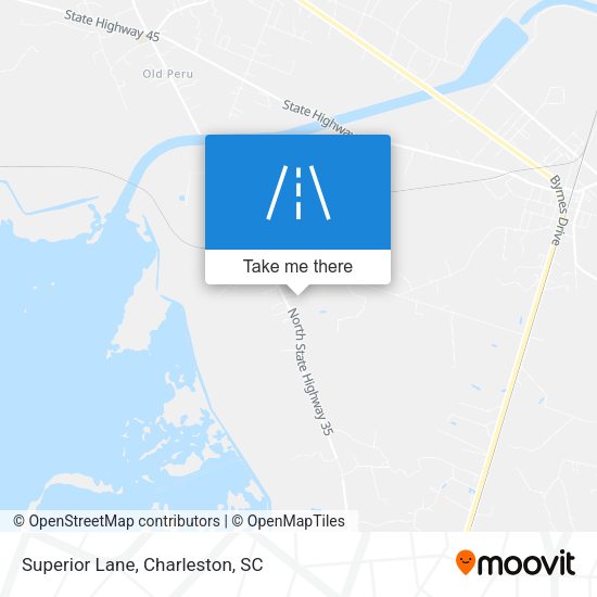 Mapa de Superior Lane