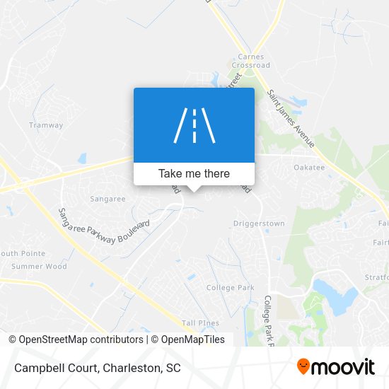 Mapa de Campbell Court