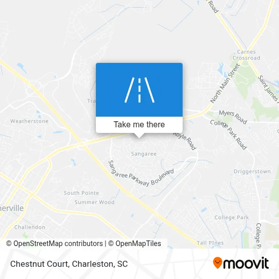 Chestnut Court map