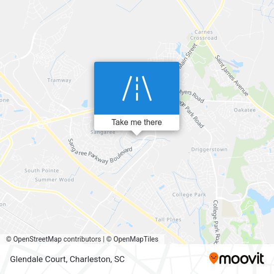 Mapa de Glendale Court