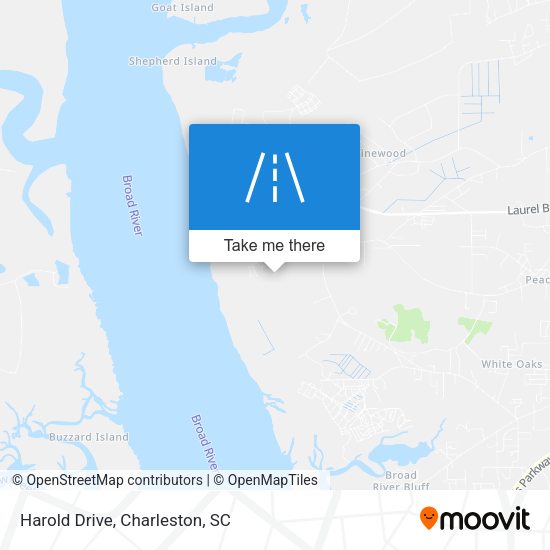Mapa de Harold Drive