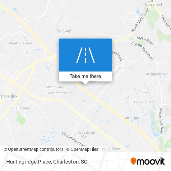 Mapa de Huntingridge Place