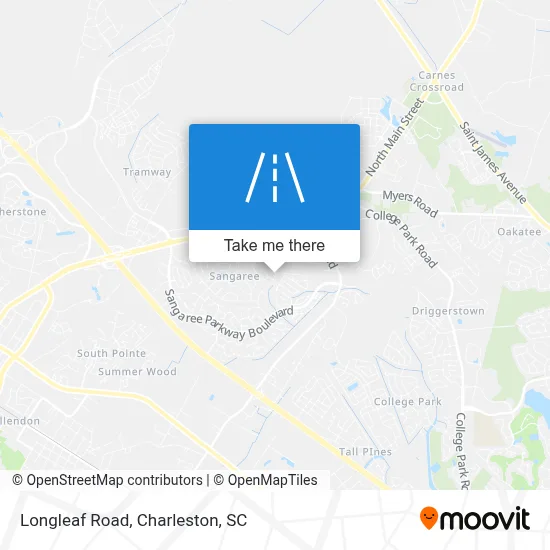 Longleaf Road map