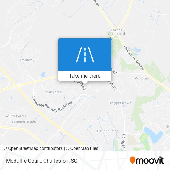 Mcduffie Court map