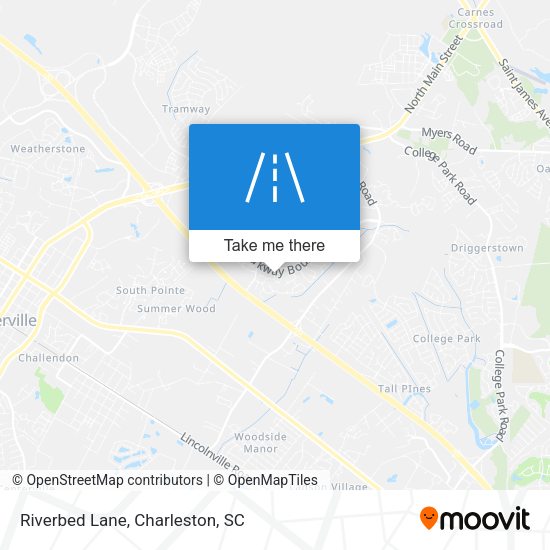 Mapa de Riverbed Lane