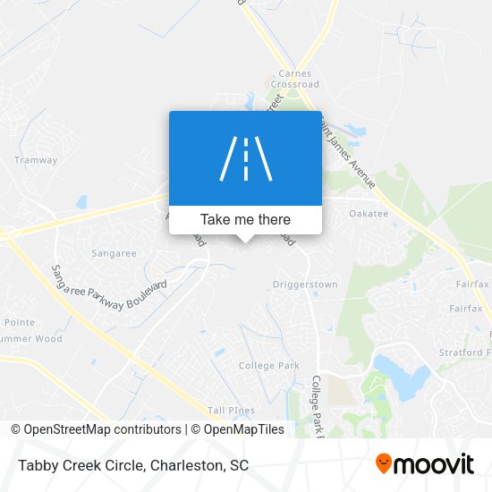 Tabby Creek Circle map