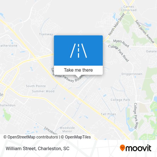 Mapa de William Street