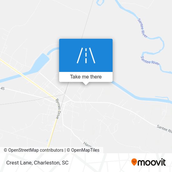 Mapa de Crest Lane