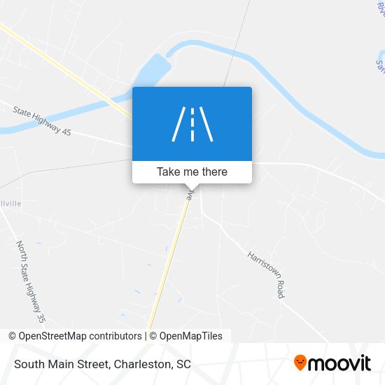 South Main Street map