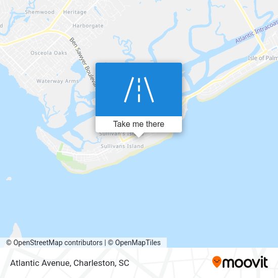 Mapa de Atlantic Avenue