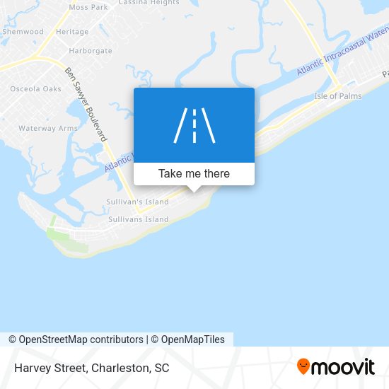 Mapa de Harvey Street