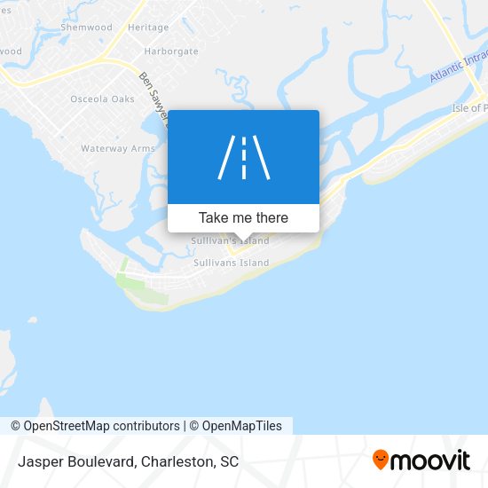 Mapa de Jasper Boulevard