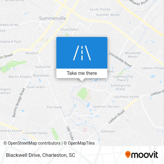 Blackwell Drive map