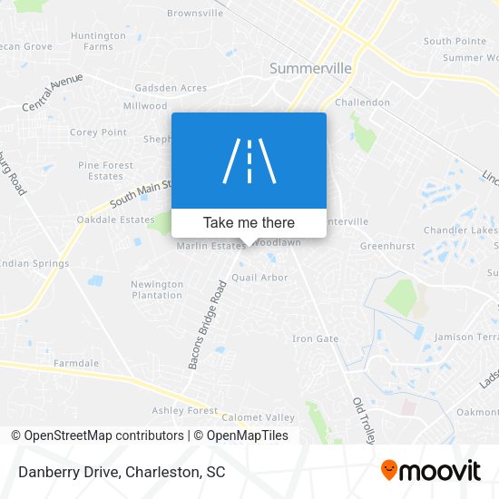 Mapa de Danberry Drive