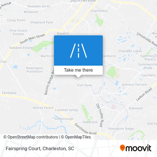 Fairspring Court map