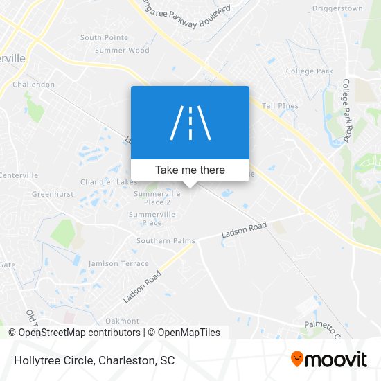 Hollytree Circle map