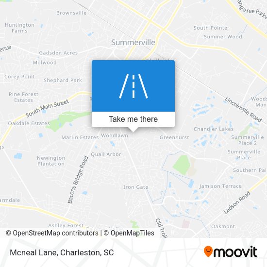 Mapa de Mcneal Lane