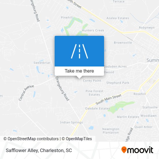 Safflower Alley map