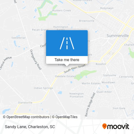 Mapa de Sandy Lane