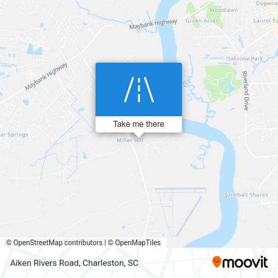 Aiken Rivers Road map