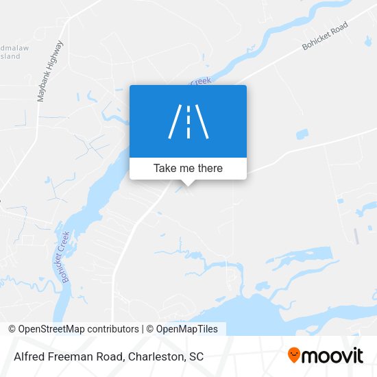 Mapa de Alfred Freeman Road