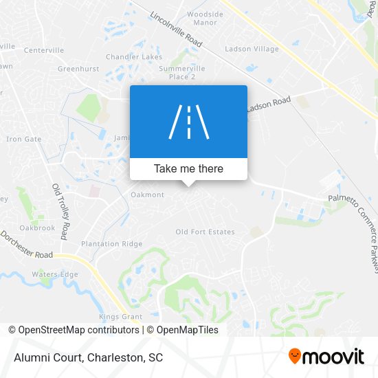 Mapa de Alumni Court