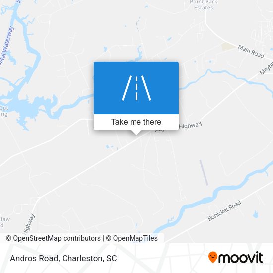 Mapa de Andros Road