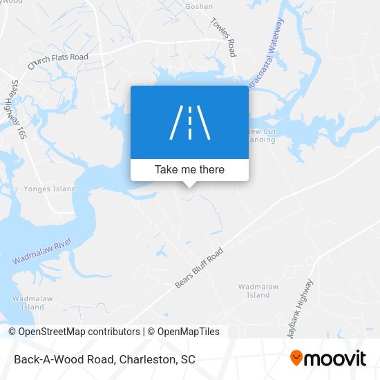 Back-A-Wood Road map