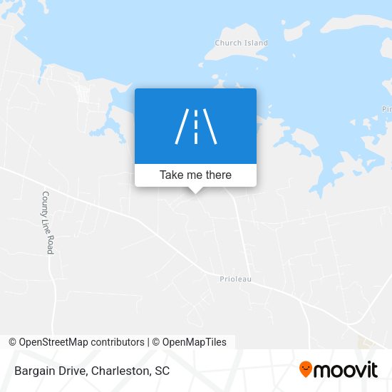 Mapa de Bargain Drive