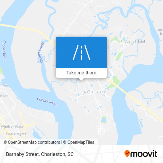 Mapa de Barnaby Street