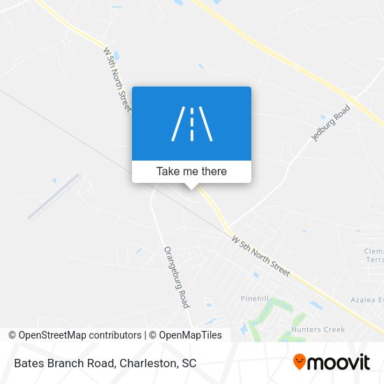 Mapa de Bates Branch Road
