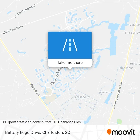 Battery Edge Drive map
