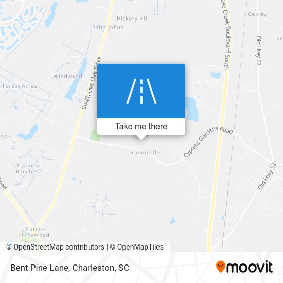 Mapa de Bent Pine Lane