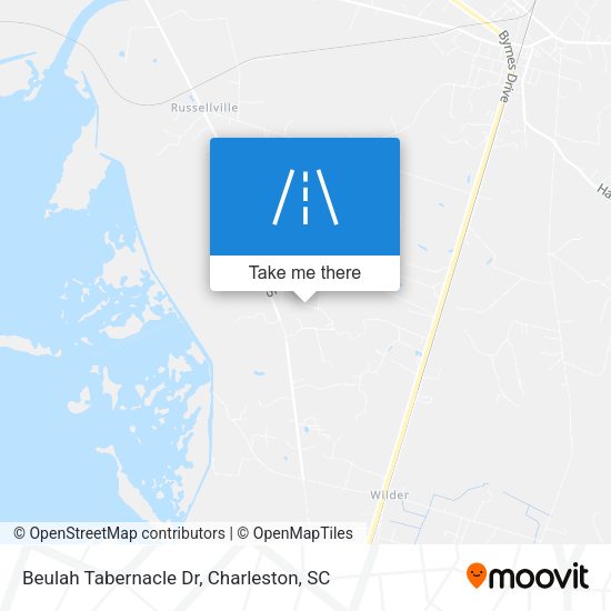Mapa de Beulah Tabernacle Dr